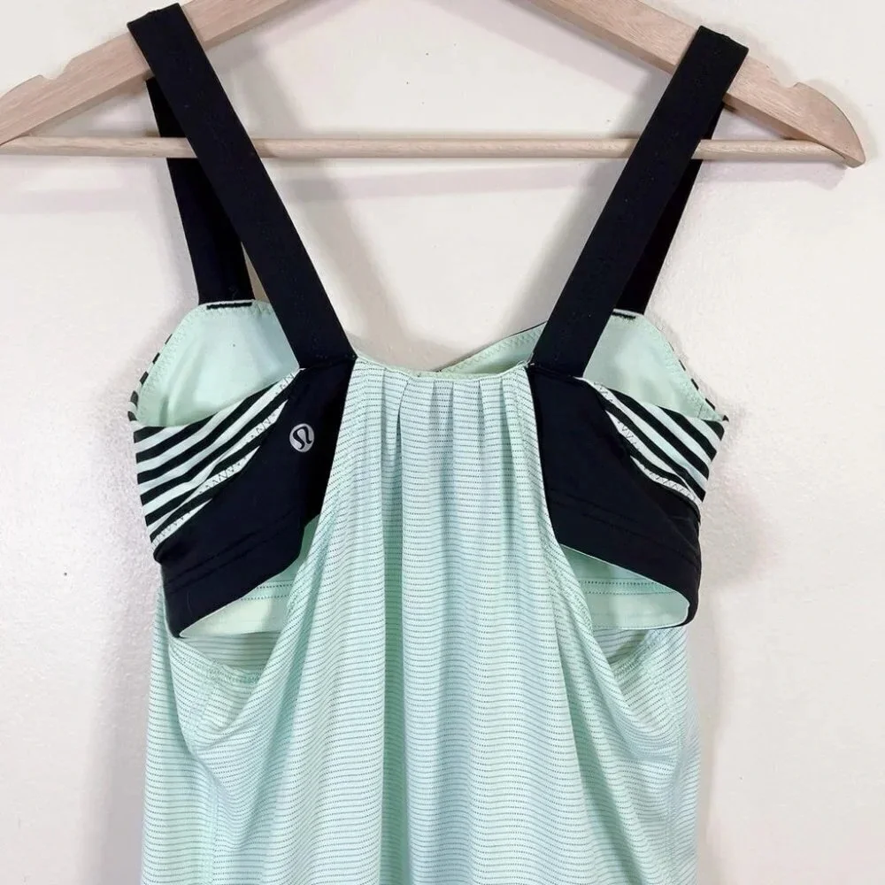 Lululemon Run: Back On Track Tank Mint Moment
